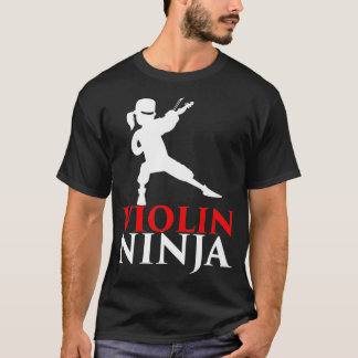 Camiseta Jugador violinista Ninja Violin regalo de Presión