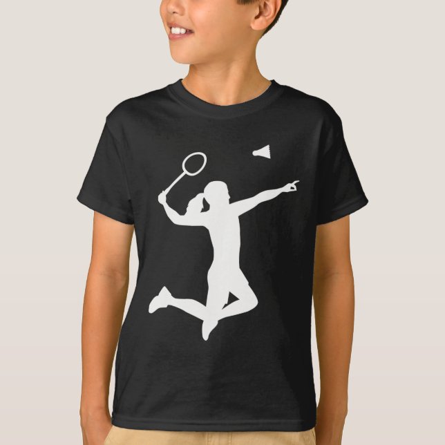 Camiseta Jugadora de Badminton femenina (Anverso)