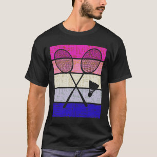 Camiseta Jugadora de Badminton lanzadera Chicas Jóvenes Muj