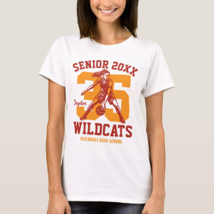 Camiseta Jugadora de Baloncesto Senior Equipo Deportivo Per