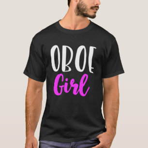 Camiseta Jugadora de Chica de Oboe Juega a la Obolista