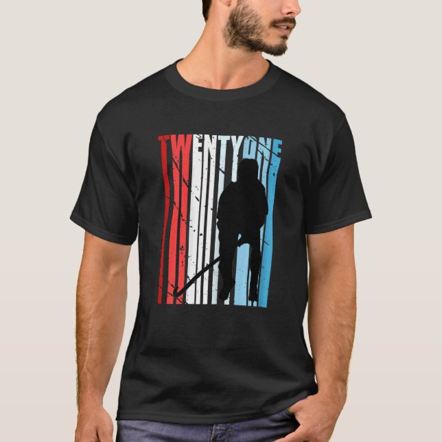 Camiseta Jugadora de cumpleaños número 49 de hockey sobre h (Anverso)