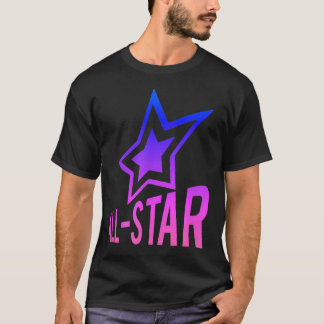 Camiseta Jugadora de Deportes de Chicas Todas Estrellas