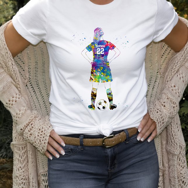 Camiseta Jugadora de fútbol  (Subido por el creador)