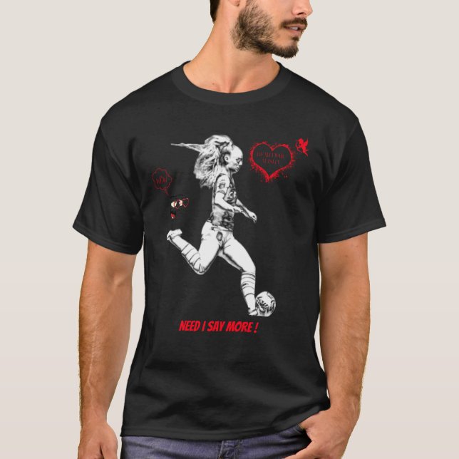 CAMISETA JUGADORA DE FÚTBOL DE ALISHA LEHMANN (Anverso)