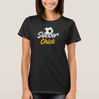 Camiseta Jugadora de fútbol femenino de Chicas deportivos