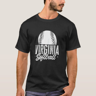 Camiseta Jugadora de Softbol Femenino Softbolista Chica Dep