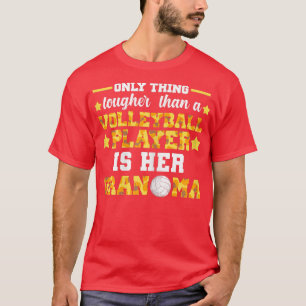 Camiseta Jugadora de voleibol femenina su abuela Voleibol G