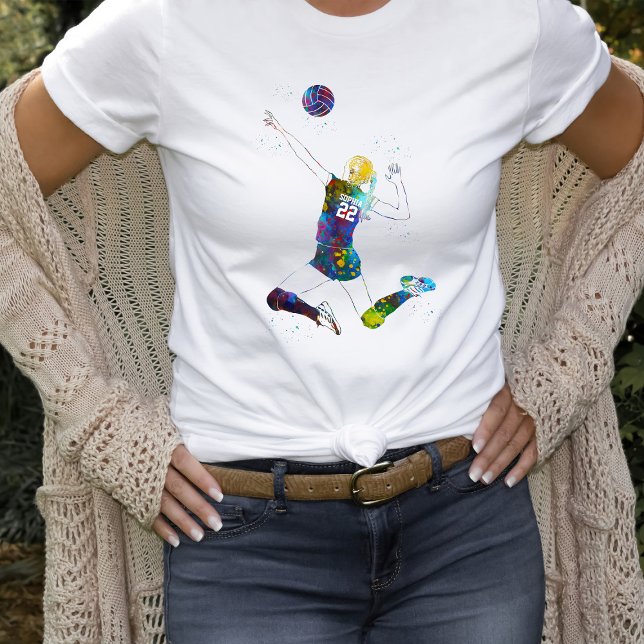 Camiseta Jugadora de voleibol femenino (Subido por el creador)