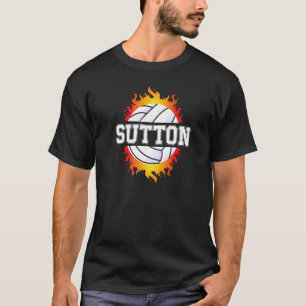 Camiseta Jugadora de voleibol Sutton Nombre Chicas Pelota y