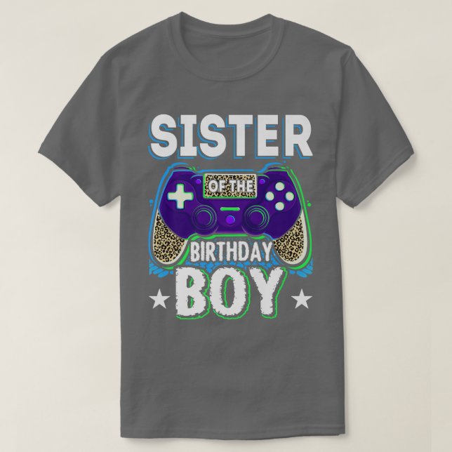 Camiseta Jugadora hermana del videojuego Birthday Boy (Diseño del anverso)