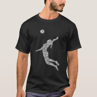 Camiseta Jugadora juvenil de Chica de voleibol