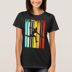 Camiseta Jugadora Retro De Frisbee Ultima Hombres Mujeres V