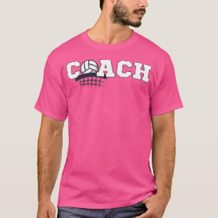 Camiseta Jugadores aficionados al voleibol entrenador