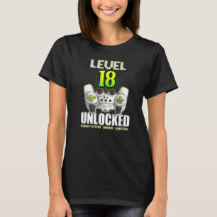 Camiseta Jugadores Chicas 18º Nacimiento 18 Desbloqueado 1