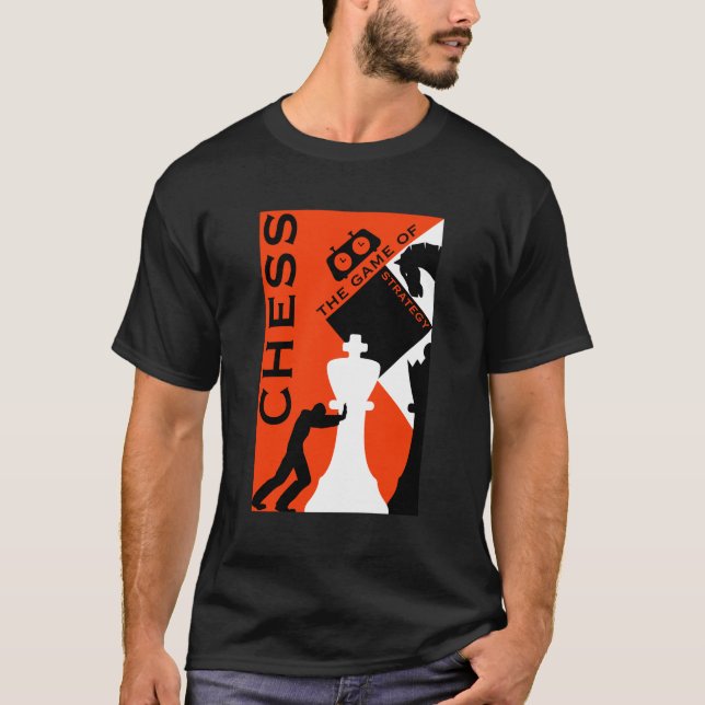 Camiseta Jugadores De Ajedrez (Anverso)