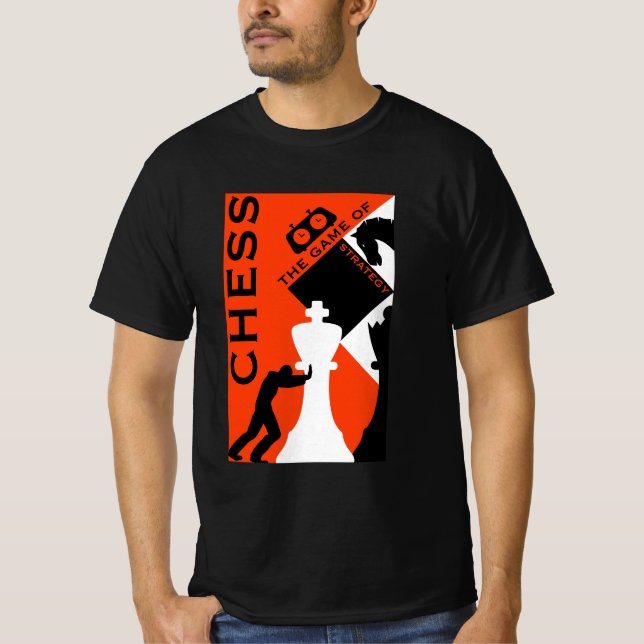 Camiseta Jugadores De Ajedrez (Anverso)