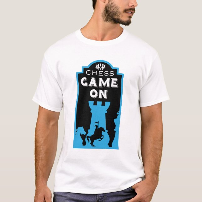 Camiseta Jugadores De Ajedrez Competitivos (Anverso)