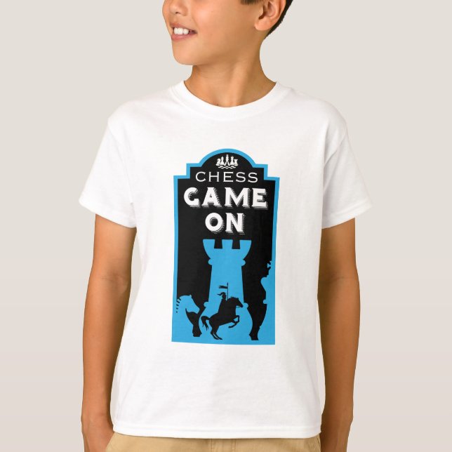 Camiseta Jugadores De Ajedrez Competitivos (Anverso)