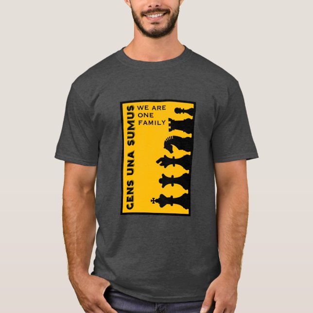 Camiseta Jugadores De Ajedrez Competitivos (Anverso)