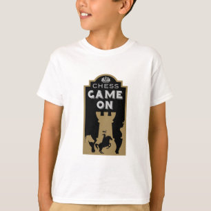Camiseta Jugadores De Ajedrez Competitivos