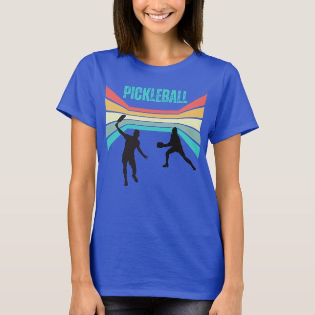 Camiseta Jugadores De Baloncesto, Banda Retro (Anverso)