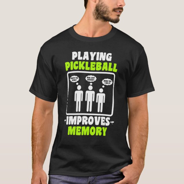 Camiseta Jugadores De Baloncesto De Pickleball (Anverso)