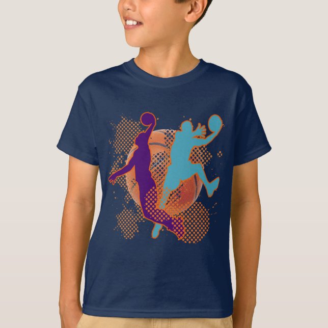 CAMISETA JUGADORES DE BÁSQUET RETROS (Anverso)