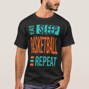 Camiseta Jugadores de Básquetbol de repetición de Básquetbo