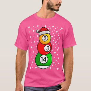 Camiseta Jugadores De Billiard Balls Billiard Snooker Billi