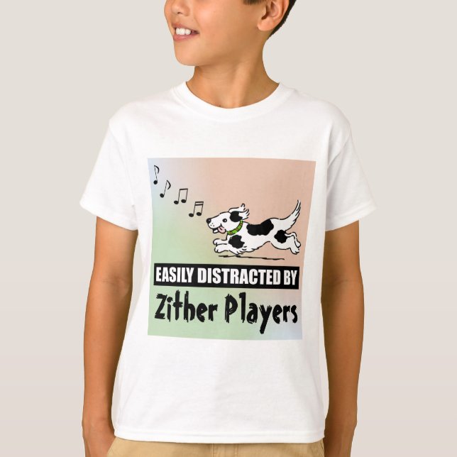 Camiseta Jugadores de caricatura distrados fácilmente (Anverso)