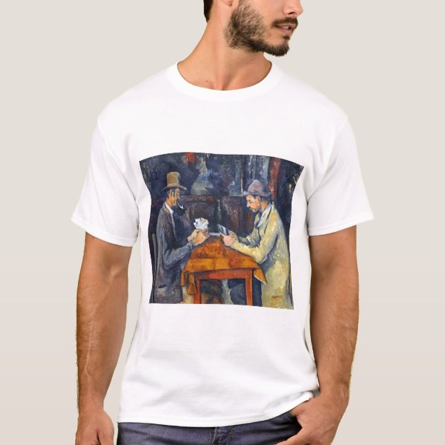 Camiseta Jugadores de cartas, Cezanne (Anverso)
