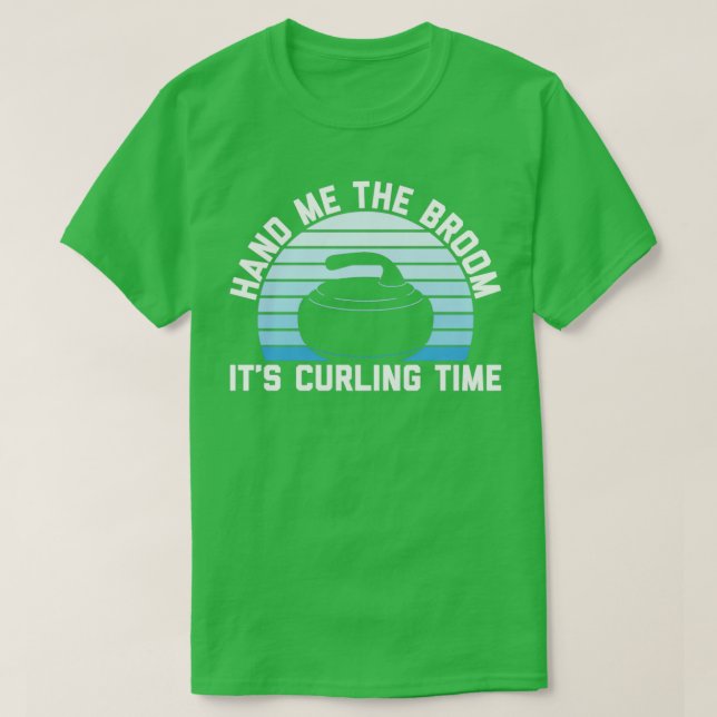 Camiseta Jugadores de curling 1 (Diseño del anverso)