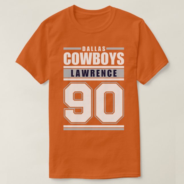 Camiseta Jugadores de Dallas Cowboys Lawrence 90 TShirt (Diseño del anverso)