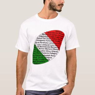 Camiseta Jugadores de Fútbol Americano Italianos