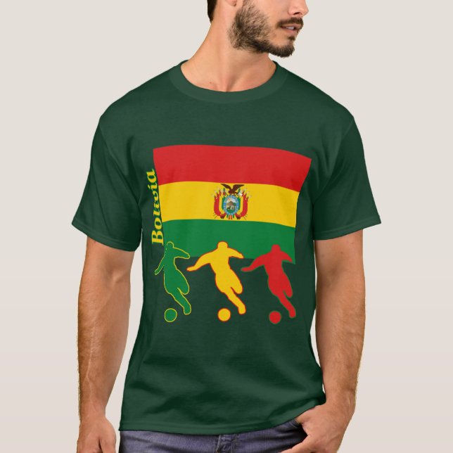 Camiseta Jugadores de fútbol - Bolivia (Anverso)
