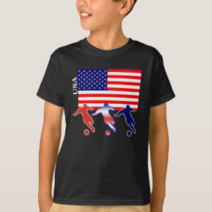 Camiseta Jugadores de fútbol de los E.E.U.U.