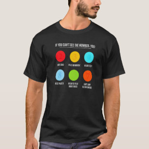 Camiseta Jugadores De Guitarra De Battend Eye Test Electric