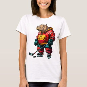 Camiseta Jugadores de Hockey Hipopótamo / Hockey de Hipopót
