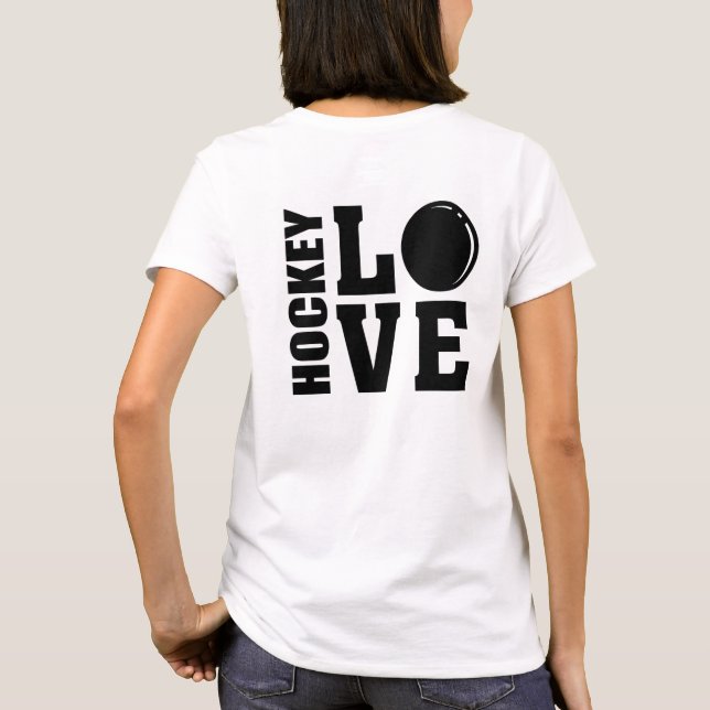 Camiseta Jugadores de hockey sobre hierba (Reverso)