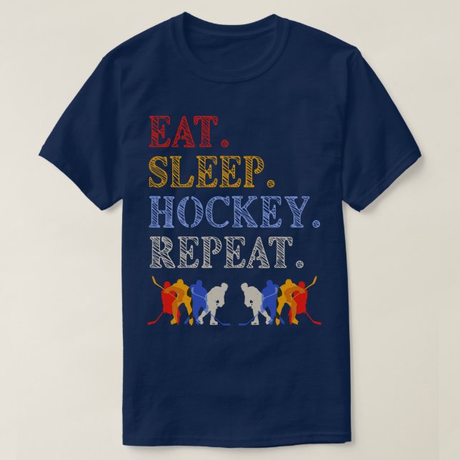 Camiseta Jugadores De Hockey Sobre Pelo Repito De Hockey So (Diseño del anverso)