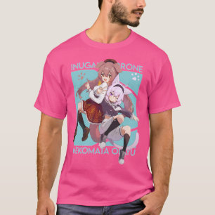 Camiseta Jugadores De Hololiva - Inugami Korone Y Nekomata 