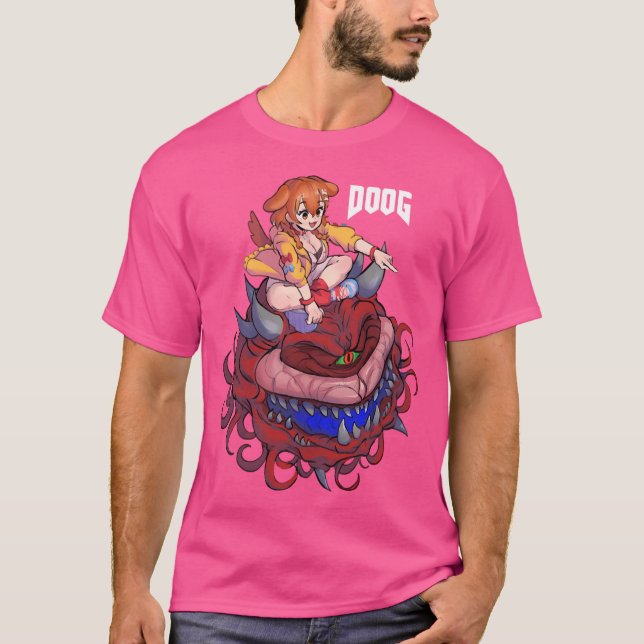 Camiseta Jugadores de Hololiva - Perro Korone Inugami 2 (Anverso)