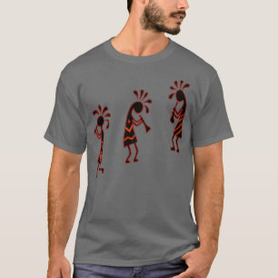 Camiseta Jugadores de la flauta tribal Kokopelli de Arizona