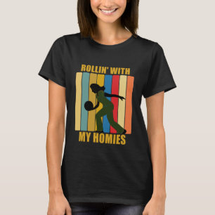Camiseta Jugadores De La Liga Vintage Rollin Con Mis Hogare