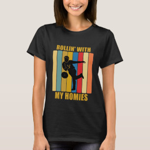 Camiseta Jugadores De La Liga Vintage Rollin Con Mis Hogare
