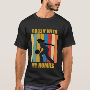 Camiseta Jugadores De La Liga Vintage Rollin Con Mis Hogare