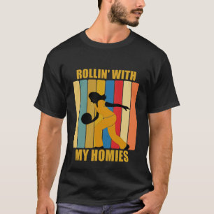 Camiseta Jugadores De La Liga Vintage Rollin Con Mis Hogare