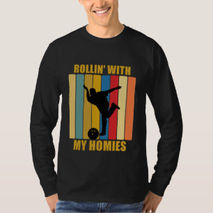 Camiseta Jugadores De La Liga Vintage Rollin Con Mis Hogare