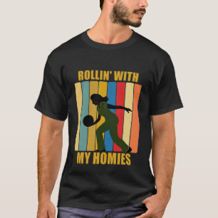 Camiseta Jugadores De La Liga Vintage Rollin Con Mis Hogare